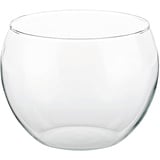 kela Bowletopf FINA, Feuerzangenbowle Topf hitzebeständig, Bowle Gefäß Glas, Transparent, 22 cm