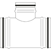 Stiebel Eltron T-Stück DN 125/125 159294