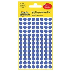 Avery Zweckform Avery - Selbstklebeetikett - Blau (Packung mit