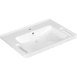 Villeroy & Boch V&B Waschtisch Vicare 80x55cm, m Hahnloch, mit Überlauf, weiß