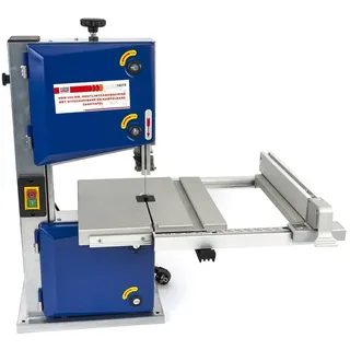 HBM 200 mm. Holzbandsäge mit ausziehbarem und schwenkbarem Sägetisch