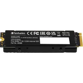 Verbatim Vi7000G 2 TB PCIe NVMe M.2 SSD