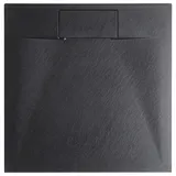 Beliani Duschwanne AZZURRO 80 x 80 x 3 cm Hoch Duschtasse