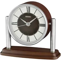 Seiko Tischuhr SEIKO, braun, Tischuhren, Quarzuhr, Wohnzimmer, Esszimmer, Büro, Arbeitszimmer