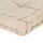 vidaXL Palettenkissen Baumwolle 120×40×7 cm Beige