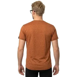Salewa Puez Melange Dryton Kurzarm-T-Shirt Bombay Brown Melange S