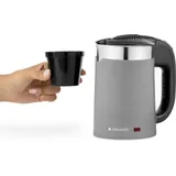 Navaris Reisewasserkocher 0,5 l Grau