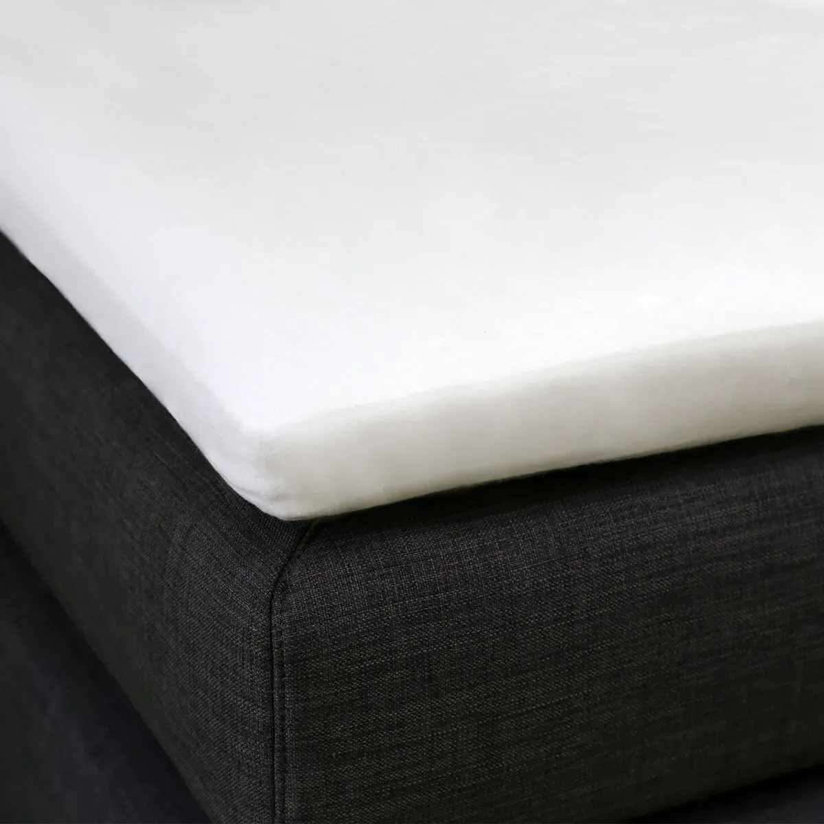 Formesse Bella Donna Topper Spannbetttuch La Piccola 200x200 cm | weiss - weiß