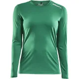 Craft Rush Langarmshirt Damen 651000 team green S