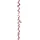 Atmosphera Weihnachtsgirlande 180 cm rot