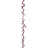 Atmosphera Weihnachtsgirlande 180 cm rot