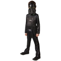 Rubie ́s Kostüm Star Wars Death Trooper Basic Kostüm für Kinder, Kinderkostüm der düsteren Stormtrooper-Elite schwarz 152