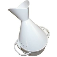 Sundo Homecare GmbH Inhalator für Heilpflanzenöl Gesichtssauna Dampfinhalator Inhalierhilfe bei Erkältung Farbe:weiß
