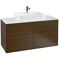 Villeroy & Boch Finion Waschtischunterschrank F38100GN 120x60,3cm, Abdeckplatte white