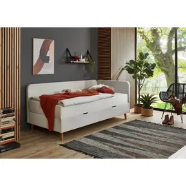Möbel Kraft Polsterbett 90 x 200 cm Beige