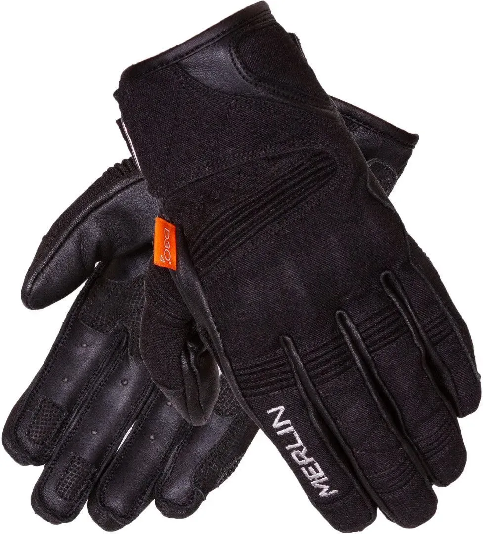 Merlin Mahala Raid D3O Motorradhandschuhe, schwarz, Größe 3XL für Männer