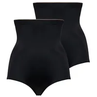 Conturelle 2er Pack Maxislip in schwarz schwarz | Gr.: