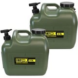 FATBOX Water Carrier Wasserkanister - 23 Liter HDPE, Lebensmittelecht, Ideal für Camping und Angeln (2)