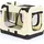 fudajo Faltbare Transportbox M 60 x 42 x 44 cm Beige