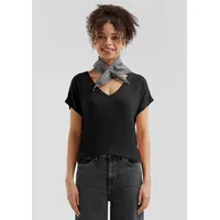 QS T-Shirt | schwarz - XS