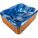 Beliani Beliani, Whirlpool Whirlpool Outdoor blau mit LED rechteckig 180 x 215 cm ARCELIA