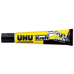 UHU Alleskleber Kraft FLEX + CLEAN, transparent, 18 g