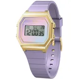 ICE-Watch - Ice Digit Retro Purple Delight - Lila Damenuhr mit Plastikarmband - 022721 (Small)