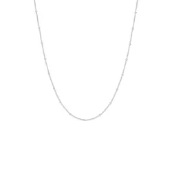 Elli Basic Panzerkette Kugeln Trend Fein 925 Silber Ketten   Damen 