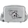 Disney 100 Mickey Steamboad Anpassungsfähiger Kulturbeutel, Grau, 29 x 21 x 15 cm, starres ABS, 9,14 l, 0,63 kg