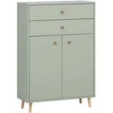 Tchibo Highboard Bjarne Pistazie, B/H/T: ca. 77x113,4x33,5 cm