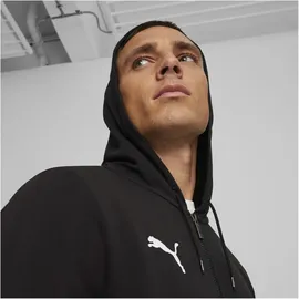 Puma teamGOAL Casuals Hooded Jacket schwarz 3XL