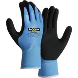 teXXor Winterhandschuhe latex blau/schwarz 2228 Größe 8