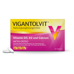 VIGANTOLVIT  Vitamin D3, K2 und Calcium AKTIV OSTEO