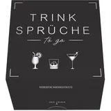 Grafik-Werkstatt Grafik Werkstatt Message in a Box | Geschenkidee | 30 Kärtchen zum abreissen | Trinksprüche to go