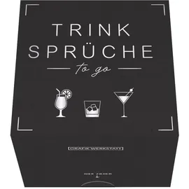 Grafik-Werkstatt Grafik Werkstatt Message in a Box | Geschenkidee | 30 Kärtchen zum abreissen | Trinksprüche to go