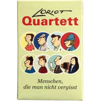Loriot Quartett Loriots Menschen Kartenspiel für Groß und Klein Karten Geschenk