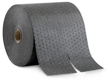 DENSORB Universalbindemittel Vlies Rolle zum Aufsaugen, Economy Single, light, 38 cm x 45 m, 1 Stück