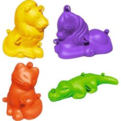 3D Sandformen - Groß - 4er Set