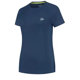 Dunlop Club Crew Kurzarm-t-shirt - Navy, 164 cm