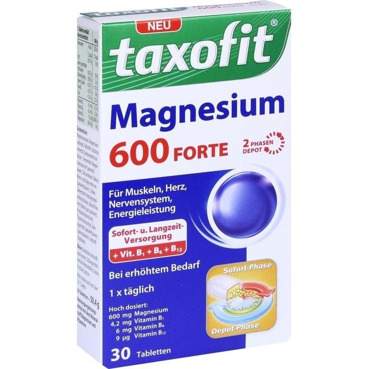 taxofit magnesium 600