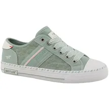 Mustang Sneaker Low Damen Grün/Mint 39