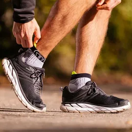 SIDAS Run Feel Socken 2 Paar Grau/Schwarz 39-40