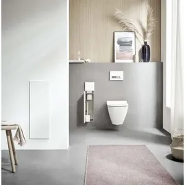 EMCO Asis Pure WC-Modul Unterputz, Anschlag rechts, alpin-weiss