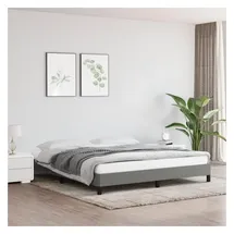 vidaXL Bettgestell 180 x 200 cm Dunkelgrau