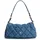 Tommy Hilfiger Feminine Schultertasche Baumwolle/Synthetik Blue