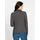 Inspirationen Jerseyblazer INSPIRATIONEN "Jersey-Blazer", Damen, Gr. 36, grau (anthrazit), 58% Viskose, 36% Polyamid, 6% Elasthan, Blazer
