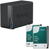 Synology DiskStation DS223 Leergehäuse Schwarz