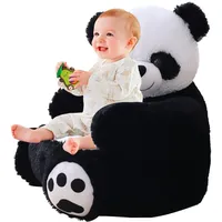 pologmase Kinder-Panda-Stoffsessel | Plüsch-Panda-Kindersessel-Sofa,Kinder-Lesesofa-Stuhl, Tierstützsitz für Kinder, Kleinkinder, Jungen, Mädchen