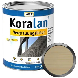 Koralan KORA Vergrauungslasur Kies 0,75 l