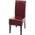 MCW Esszimmerstuhl Crotone Leder rot